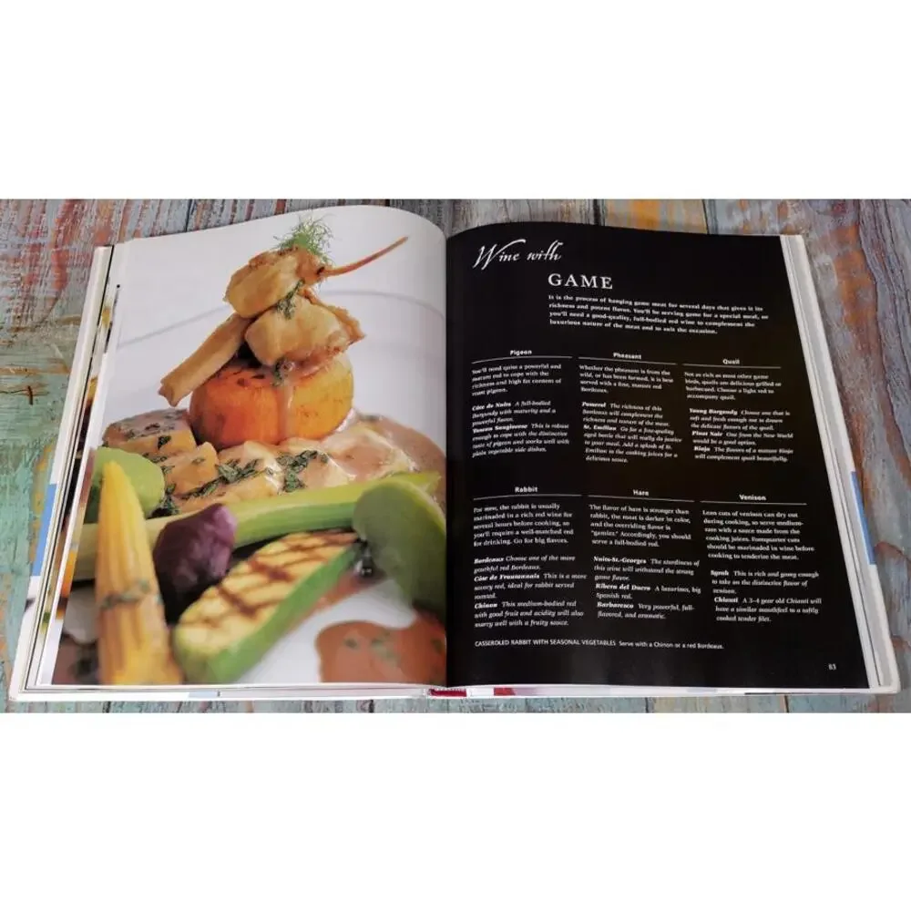Le Cordon Bleu Wine Essentials Book - Professional Guide to Buying, Storing, and